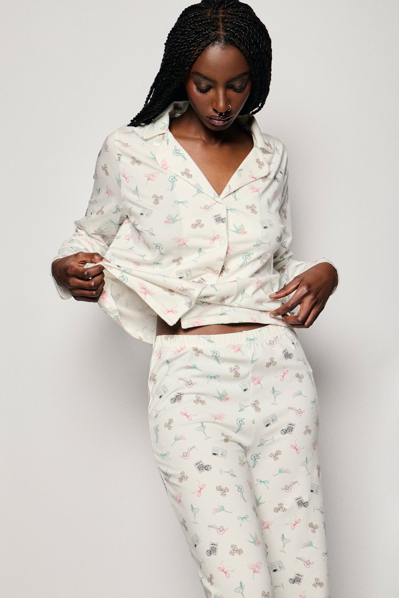 Haut de pyjama Silver