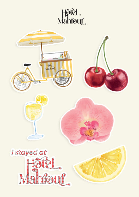 Planche de stickers