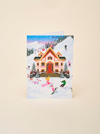 Carte de vœux "L'hôtel Mahfouf de Noël"