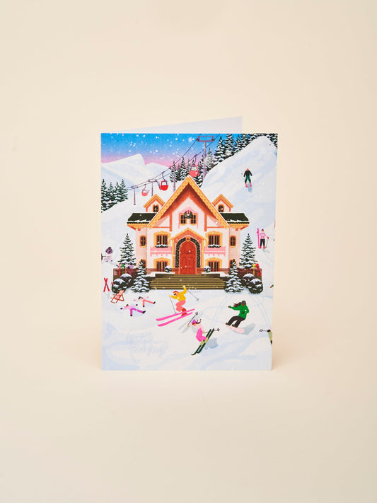 Carte de vœux "L'hôtel Mahfouf de Noël"